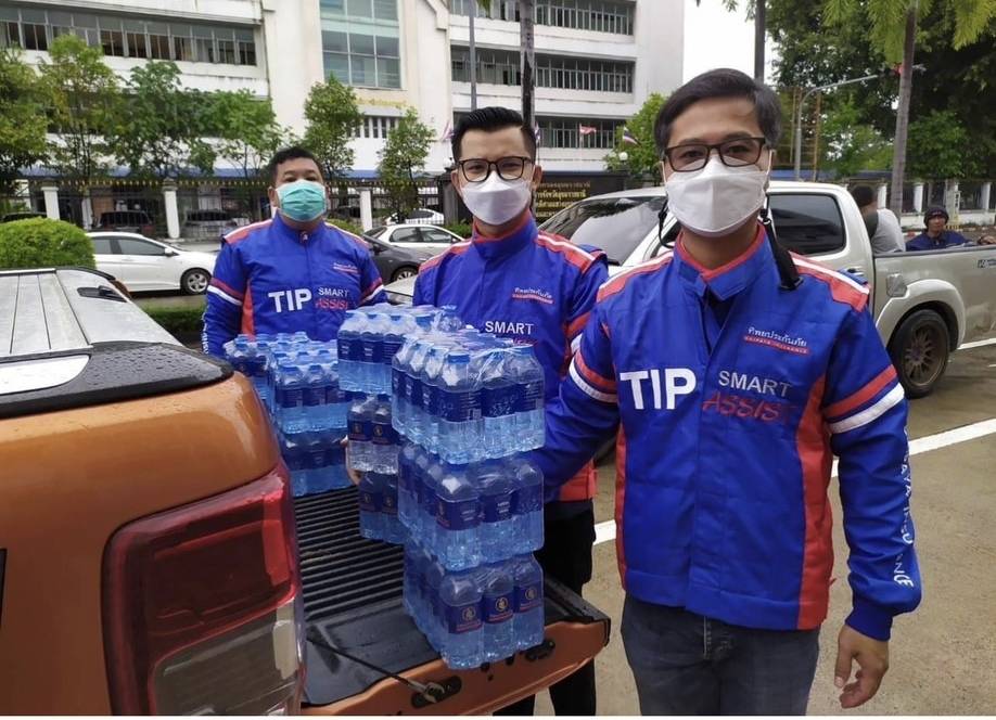 ทิพยประกันภัย ลงพื้นช่วยเหลือผู้ประสบภัยน้ำท่วม จ.อุบลราชธานี