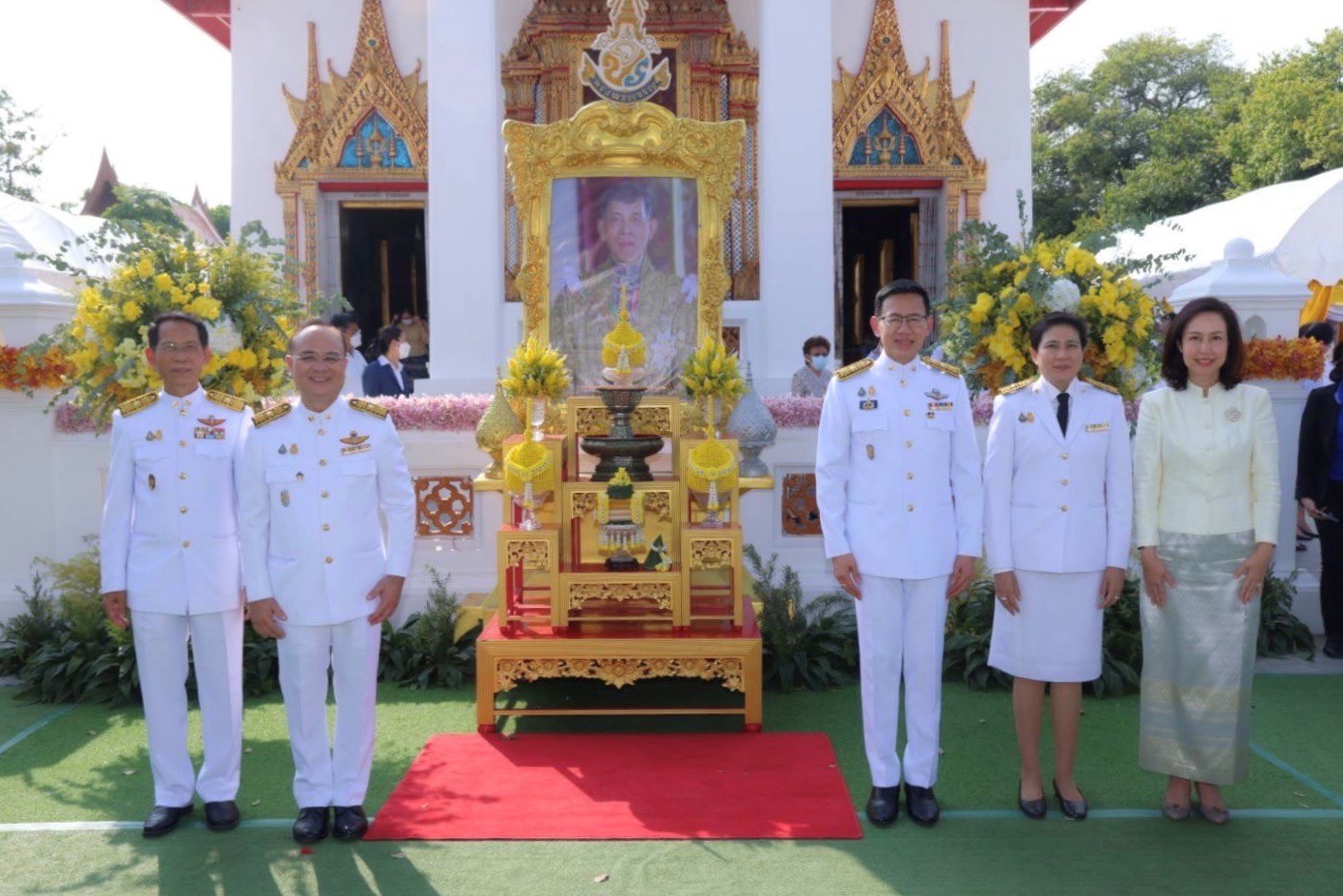 กรุงไทย-แอกซ่า ประกันชีวิต  ร่วมงานถวายผ้าพระกฐินพระราชทาน ประจำปี 2565
