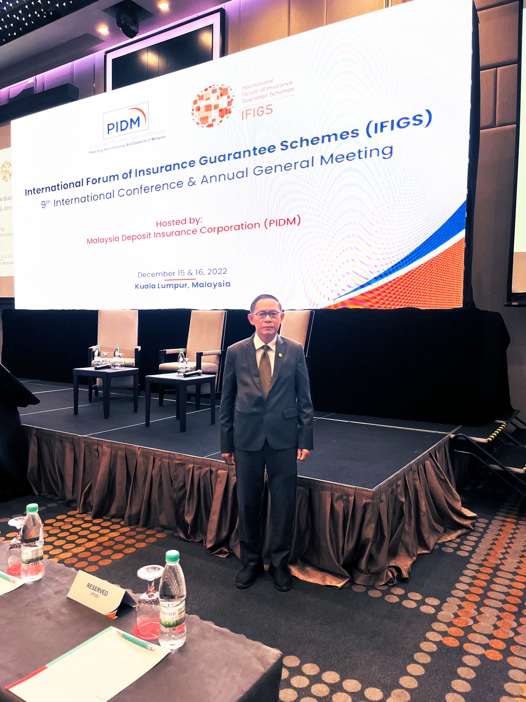 กองทุนประกันชีวิตเข้าร่วมประชุม International Forum of Insurance Guarantee Schemes (IFIGS) ครั้งที่ 9 ณ กรุงกัวลาลัมเปอร์ ประเทศมาเลเซีย 14-16 ธันวาคม 2565