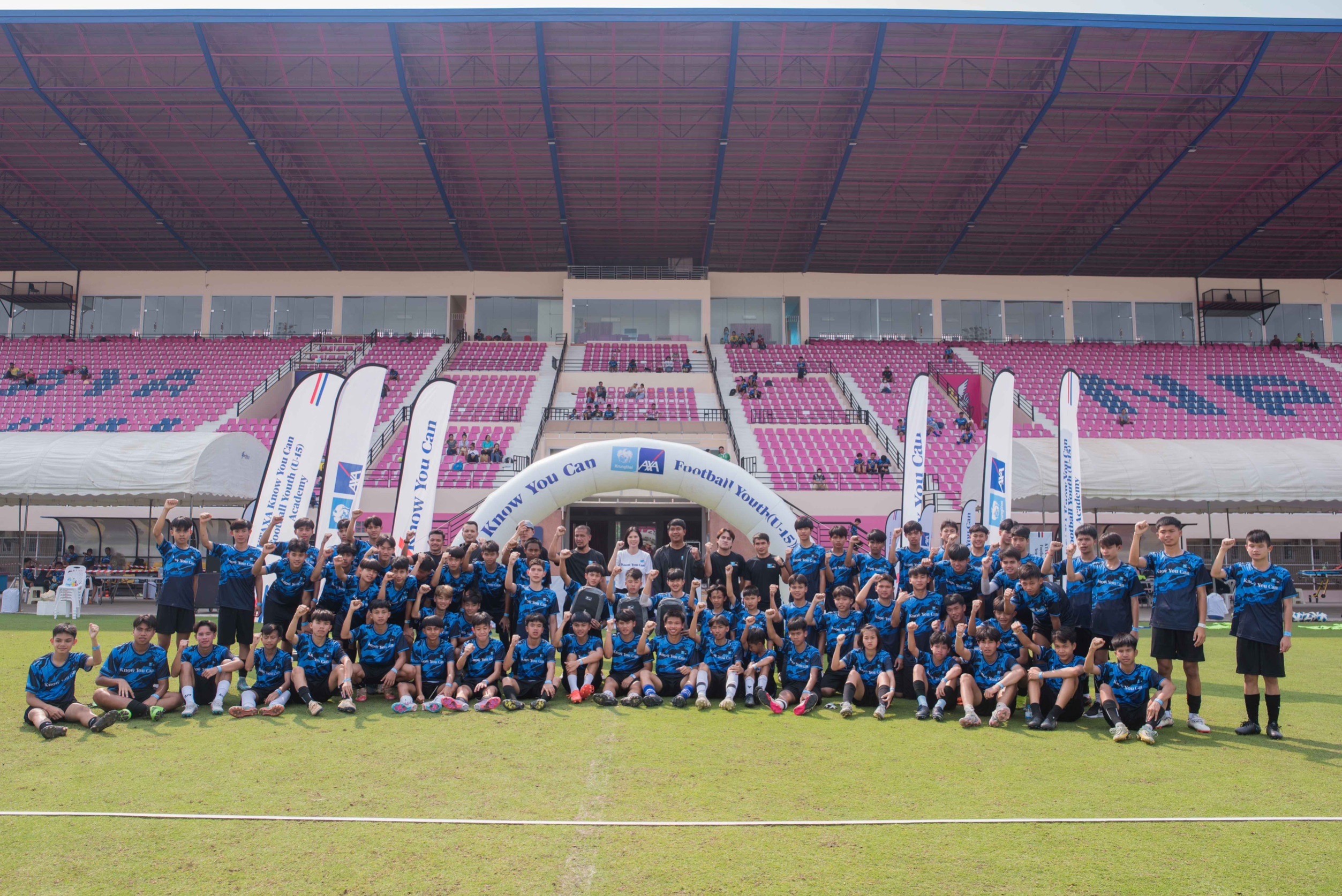 300 เยาวชนแดนอีสาน ตบเท้าคัดเลือก โครงการ KTAXA Know You Can Football Youth (U15) Academy Season 3 ที่จังหวัดหนองบัวลำภู อย่างคึกคัก
