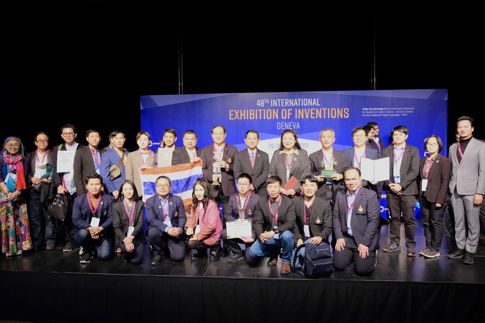 อว. นำคณะนักประดิษฐ์/นักวิจัยไทยคว้ารางวัลระดับนานาชาติ จากงาน “The 48th International Exhibition of Inventions Geneva” ณ นครเจนีวา สมาพันธรัฐสวิส
