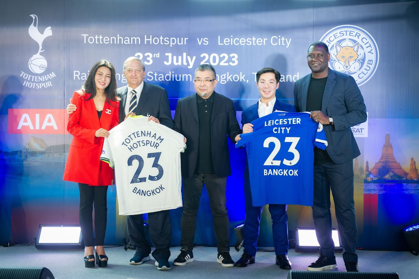 เอไอเอ นำทีม ท็อตแน่ม ฮ็อตสเปอร์ เยือนไทยครั้งแรกแบบฟูลทีม เตรียมฟาดแข้ง ปะทะ เลสเตอร์ ซิตี้ 23 ก.ค.นี้