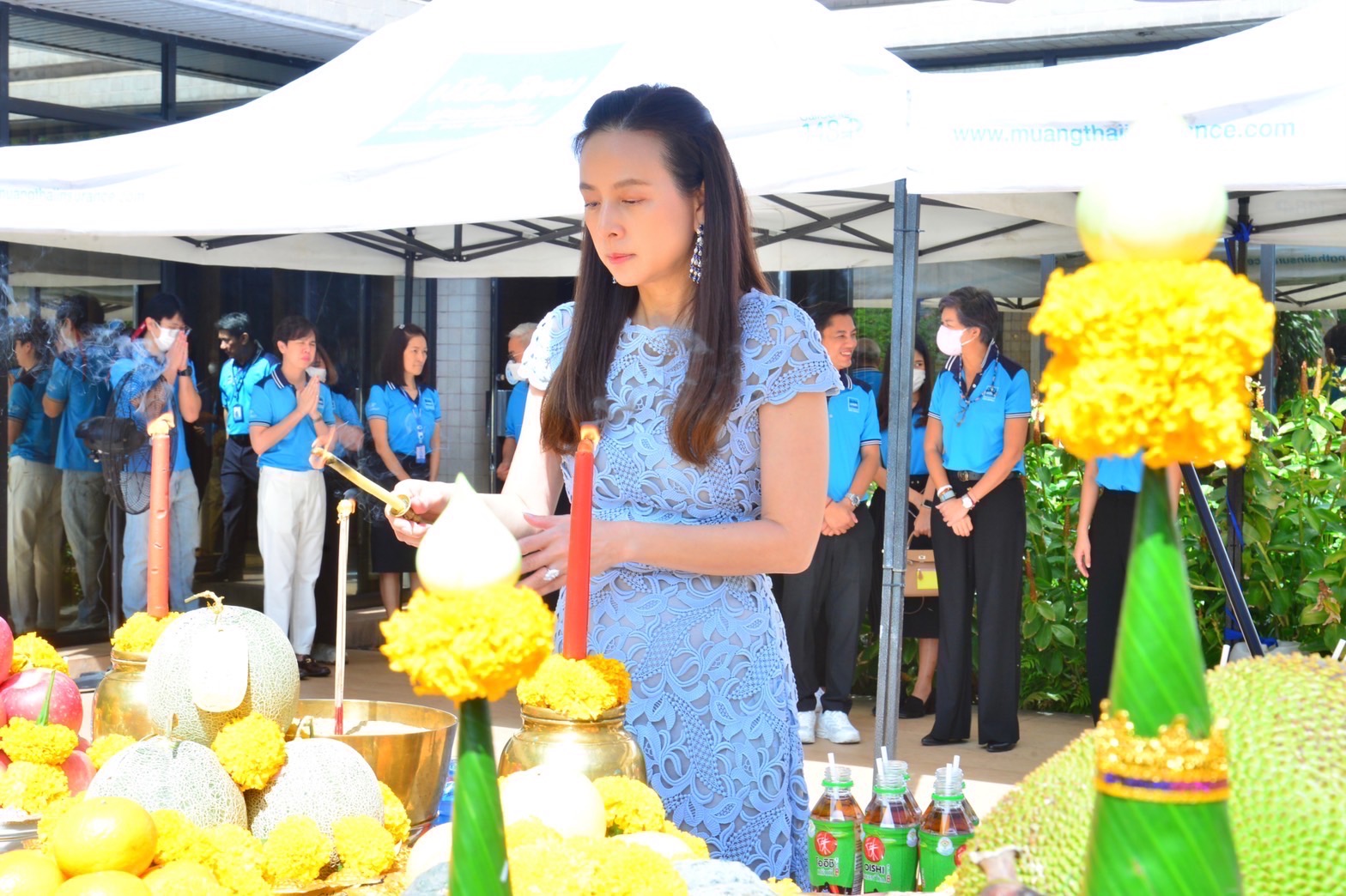 “เมืองไทยประกันภัย” จัดพิธีทำบุญบริษัทฯ ในวาระครบรอบ 91 ปี