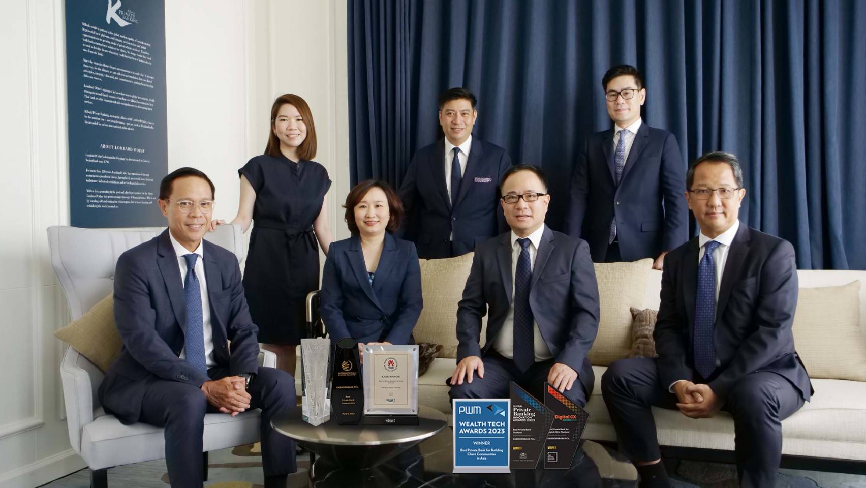 KBank Private Banking คว้า 6 รางวัลจากเวทีระดับโลก การันตีคุณภาพสากล ตอกย้ำความมุ่งมั่นเพื่อส่งมอบความมั่งคั่งและอนาคตที่สมบูรณ์แบบ