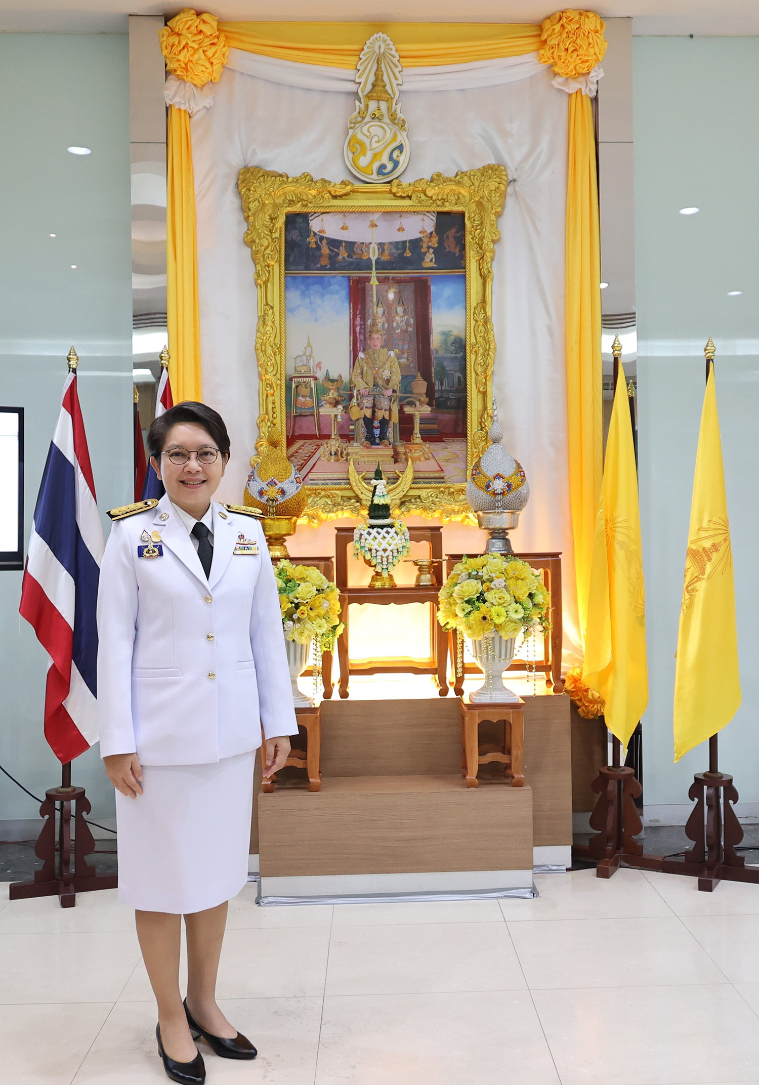 ธพว. ร่วมพิธีถวายพระพรชัยมงคล เนื่องในโอกาสวันเฉลิมพระชนมพรรษา พระบาทสมเด็จพระเจ้าอยู่หัว ณ กระทรวงอุตสาหกรรม