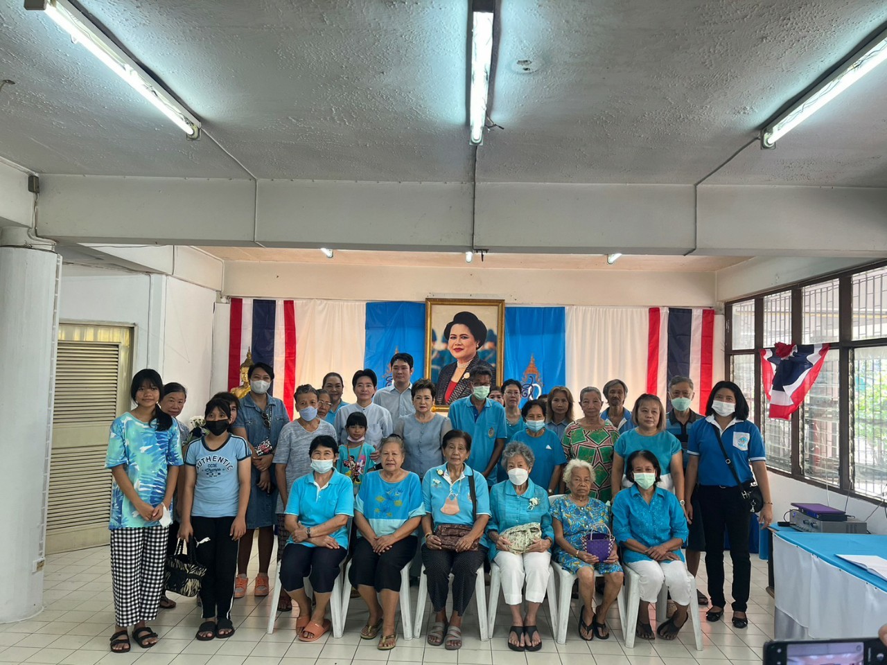 การเคหะแห่งชาติร่วมกับผู้อยู่อาศัยในชุมชนดินแดงและชาวชุมชนทั่วประเทศจัดกิจกรรมเฉลิมพระเกียรติ สมเด็จพระบรมราชชนนีพันปีหลวง เนื่องในโอกาสวันเฉลิมพระชนมพรรษา 12 สิงหาคม 2566