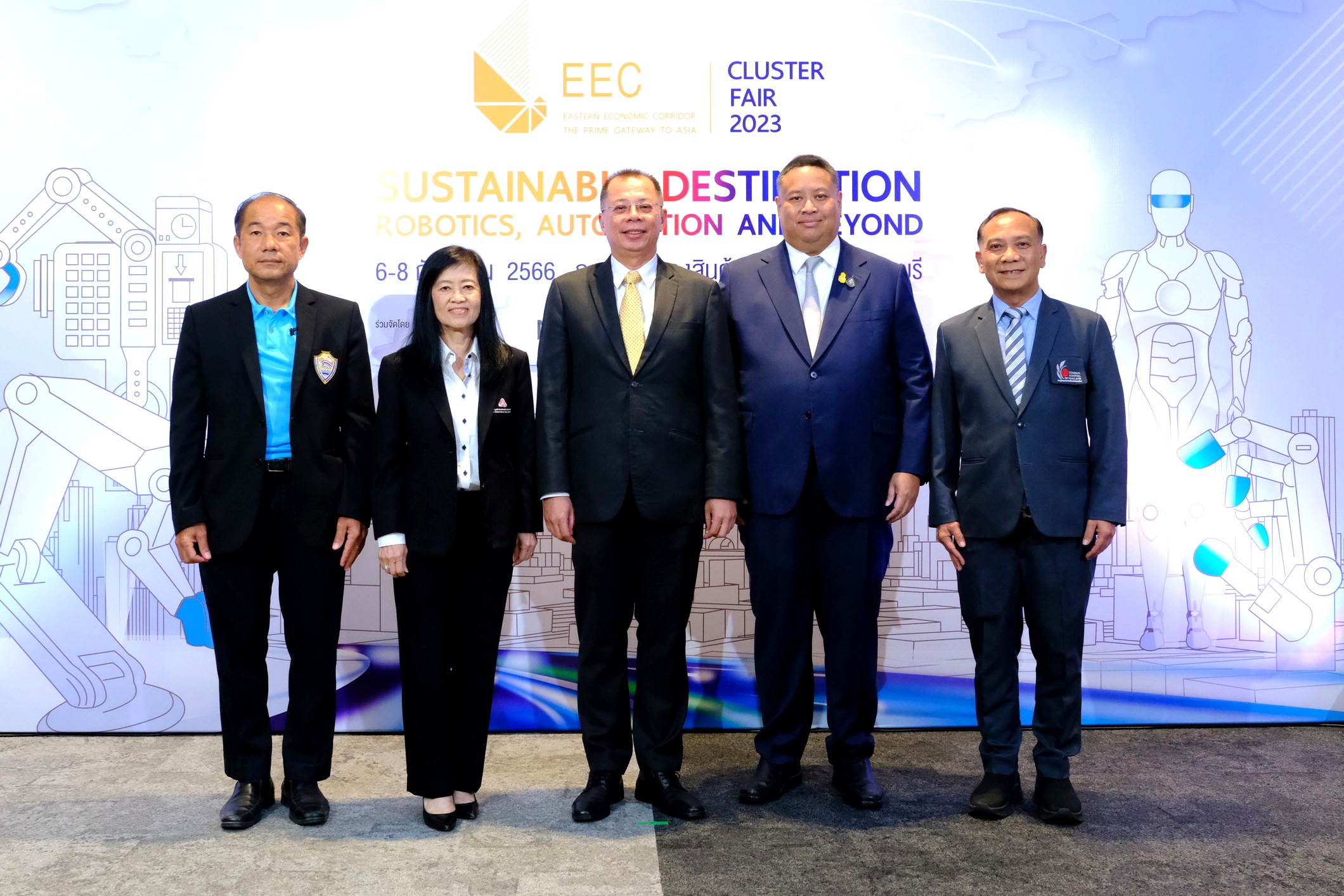 5 ภาคีจับมือจัดงาน EEC Cluster Fair 2023   เปิด 12 อุตสาหกรรมยุทธศาสตร์ดึงลงทุนทั่วโลก