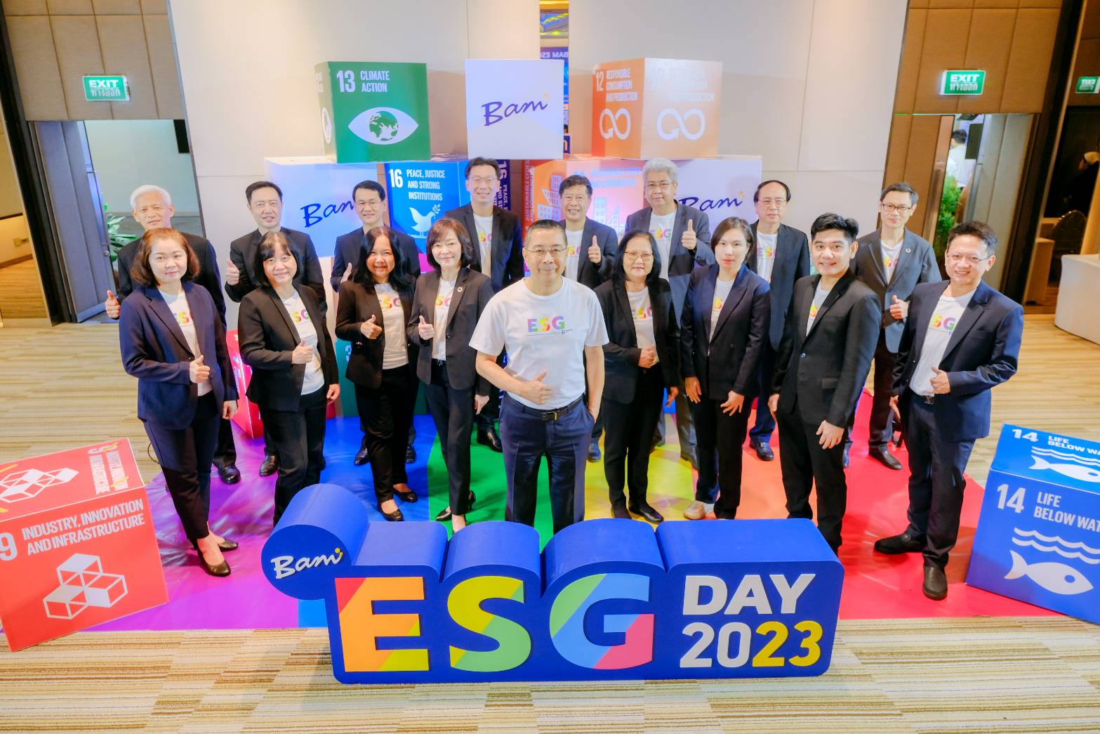 BAM จัดงาน ESG Day 2023 ขับเคลื่อนองค์กรสู่ความยั่งยืน Growing Sustainable Together “ก้าวไปด้วยกัน…อย่างยั่งยืน”