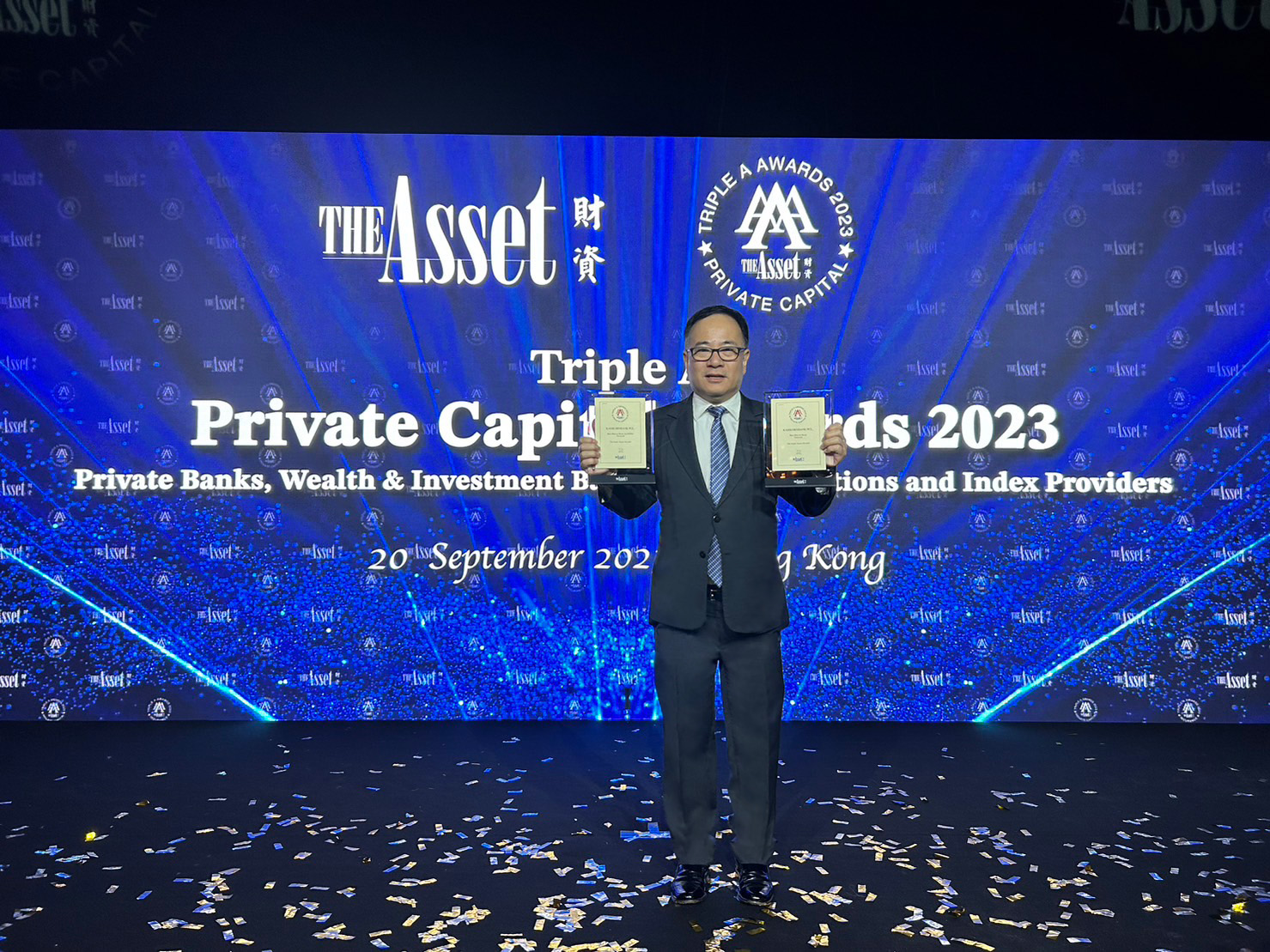 KBank Private Banking ประกาศความสำเร็จบนเวทีระดับโลก คว้า 2 รางวัลด้านไพรเวทแบงก์  ติดต่อกันเป็นปีที่ 5 จาก “The Asset Trip A Private Capital Awards 2023”