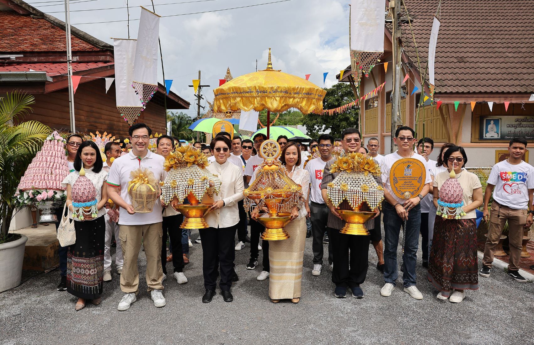 ธพว. สืบสานประเพณีทอดกฐินสามัคคี ประจำปี 2566 เพื่อสมทบทุนก่อสร้างกุฏิสงฆ์ วัดป่าระกําเหนือ จ.นครศรีธรรมราช