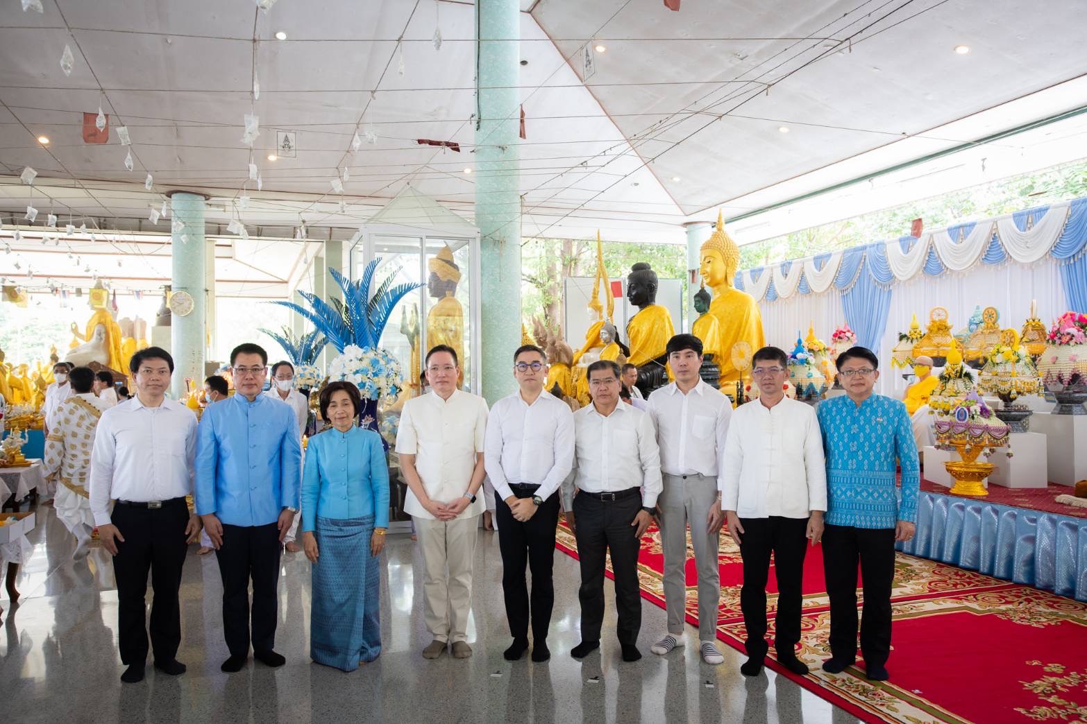 กรุงไทยจัดกฐินสามัคคี “รักษาคน เพื่อรักษาธรรม” ร่วมสร้างโรงพยาบาลแพทย์แผนไทยพระพิทักษ์สหโรคาและพระอุโบสถเจดีย์พิทักษ์ศาสนวงศ์ วัดตรีวิสุทธิธรรม