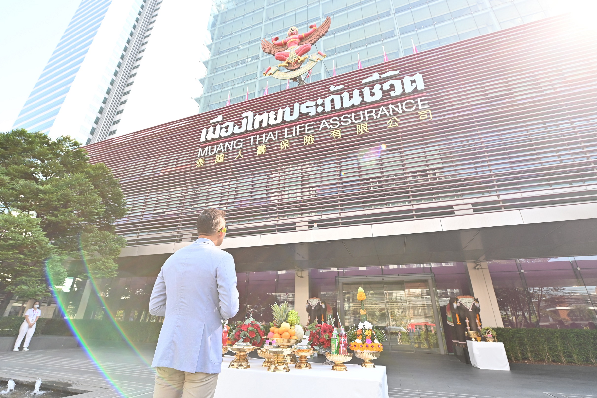 เมืองไทยประกันชีวิต จัดพิธีทำบุญเสริมสิริมงคล ต้อนรับปีใหม่ ปี 2567