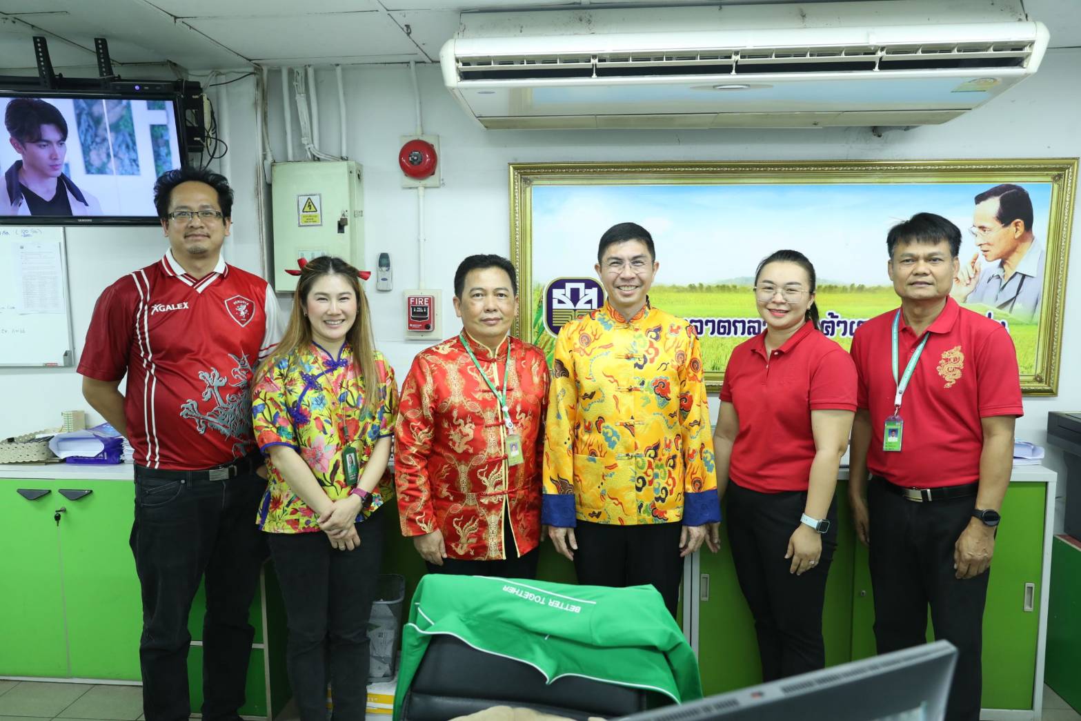 ผู้จัดการ ธ.ก.ส. ตรวจเยี่ยมสาขาและให้กำลังใจพนักงานในการปฏิบัติงาน จังหวัดขอนแก่น