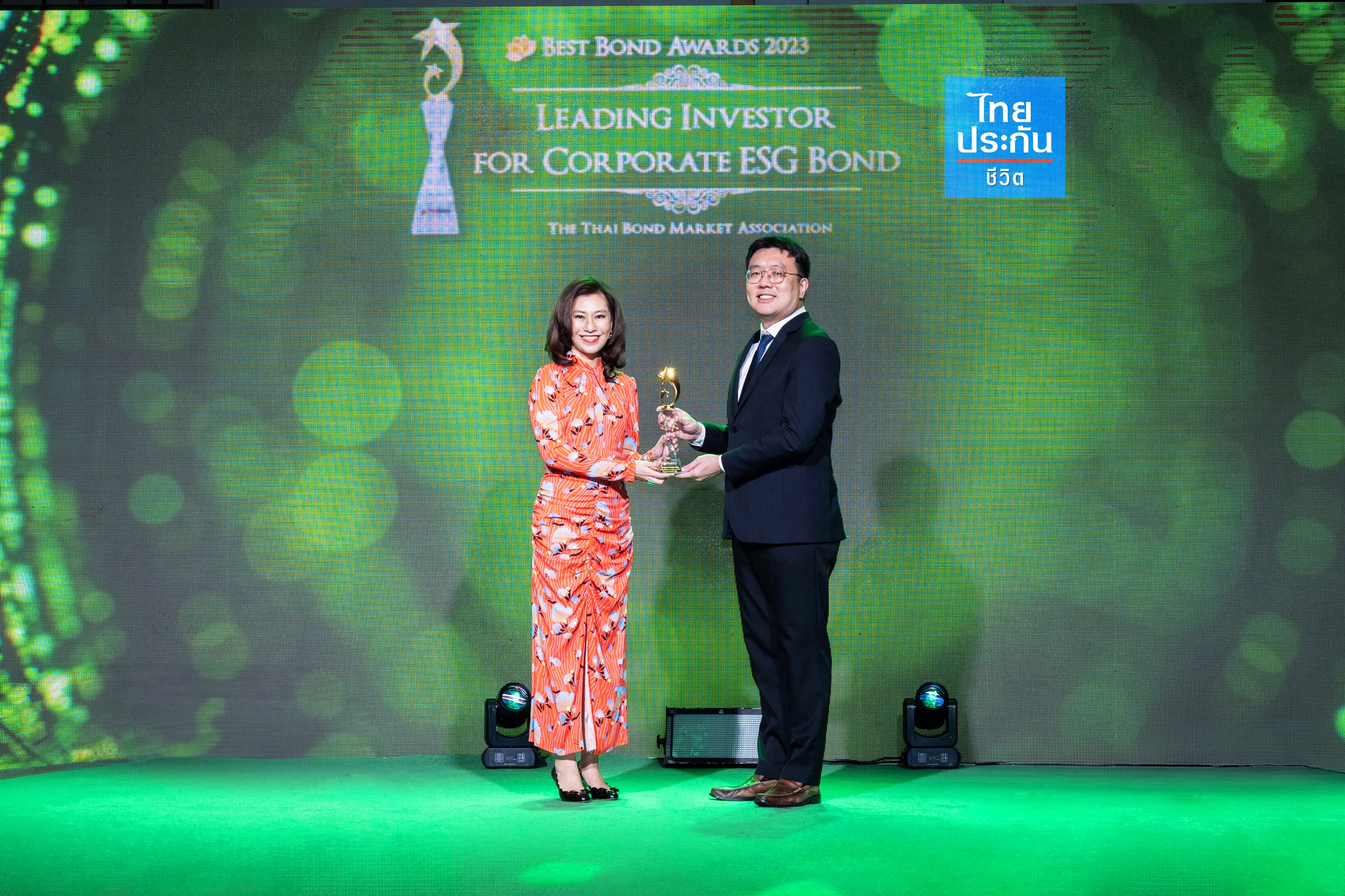 ไทยประกันชีวิตรับรางวัล Leading Investor for Corporate ESG Bond 2023