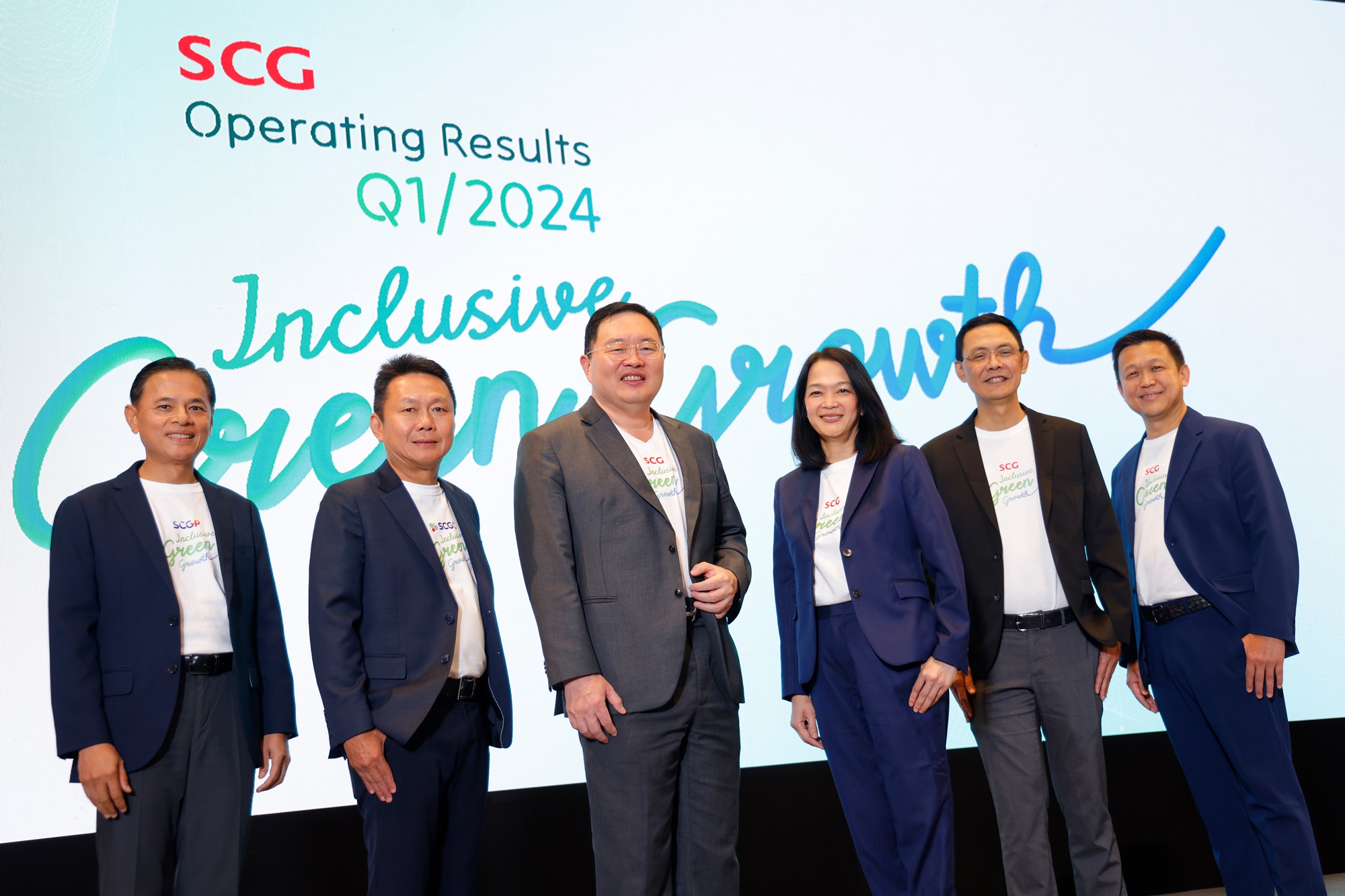 เอสซีจี เผยผลประกอบการ ไตรมาส 1 ปี 67 โตขึ้นจากไตรมาสก่อน เดินหน้านวัตกรรมกรีนต่อเนื่อง เพิ่มสัดส่วนพลังงานสะอาด รุกธุรกิจในตลาดเติบโตสูง