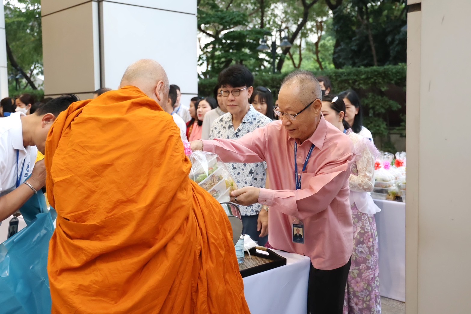 ครบรอบ 77 ปี กรุงเทพประกันภัย จัดพิธีทำบุญบริษัทฯ เสริมมงคลต่อองค์กรและพนักงาน