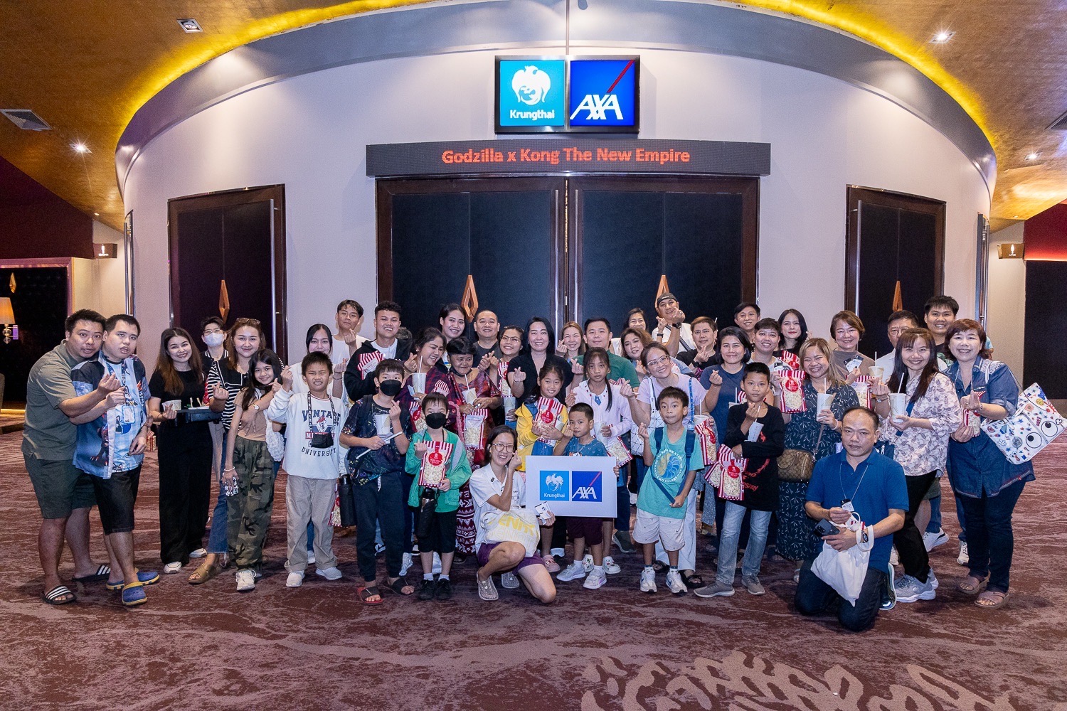กรุงไทย–แอกซ่า ประกันชีวิต เอาใจคอหนังฟอร์มยักษ์ จัดกิจกรรมสุดเอ็กซ์คลูซีฟ KTAXA Movie Day 2024 ณ กรุงเทพฯ และหาดใหญ่