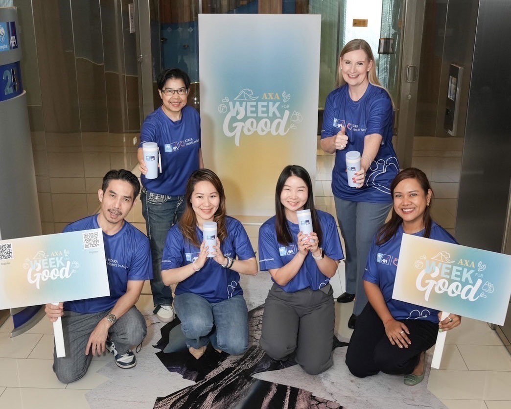 กรุงไทย–แอกซ่า ประกันชีวิต ยืนหนึ่งผู้นำด้าน Green Insurer จัดกิจกรรมใหญ่ประจำปีในสัปดาห์แห่งการทำความดี หรือ Week for Good ภายใต้ธีม “น้ำ”