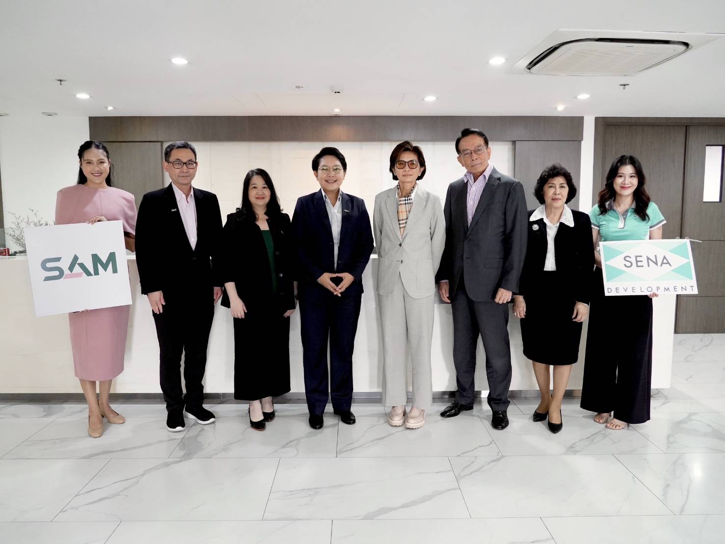 SAM ส่งมอบที่ดินทำเลทอง แก่ SENA ปลุกตลาดอสังหาริมทรัพย์ บนเนื้อที่กว่า 374 ไร่ รองรับการขยายตัวของ EEC และการพัฒนาโครงการในอนาคต