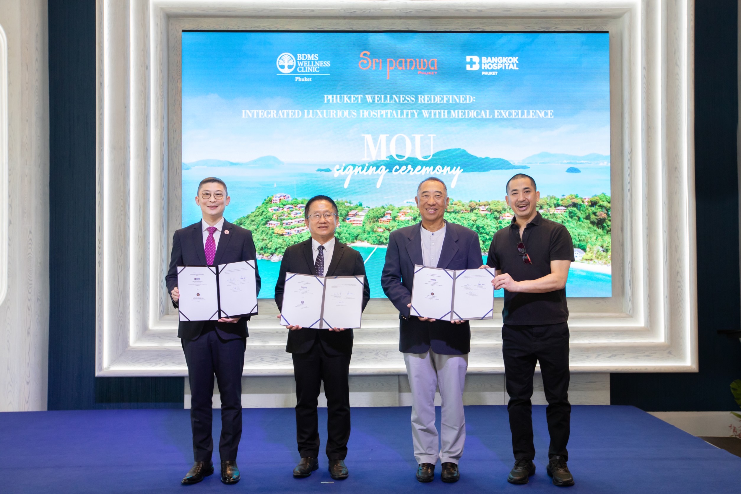 ก้าวสู่ศูนย์กลาง Wellness ระดับโลก! BDMS Wellness Clinicผนึกกำลังกับศรีพันวาภูเก็ตและโรงพยาบาลกรุงเทพภูเก็ต สร้างประสบการณ์ Scientific Wellness ระดับ 6 ดาว ครั้งแรกในไทย