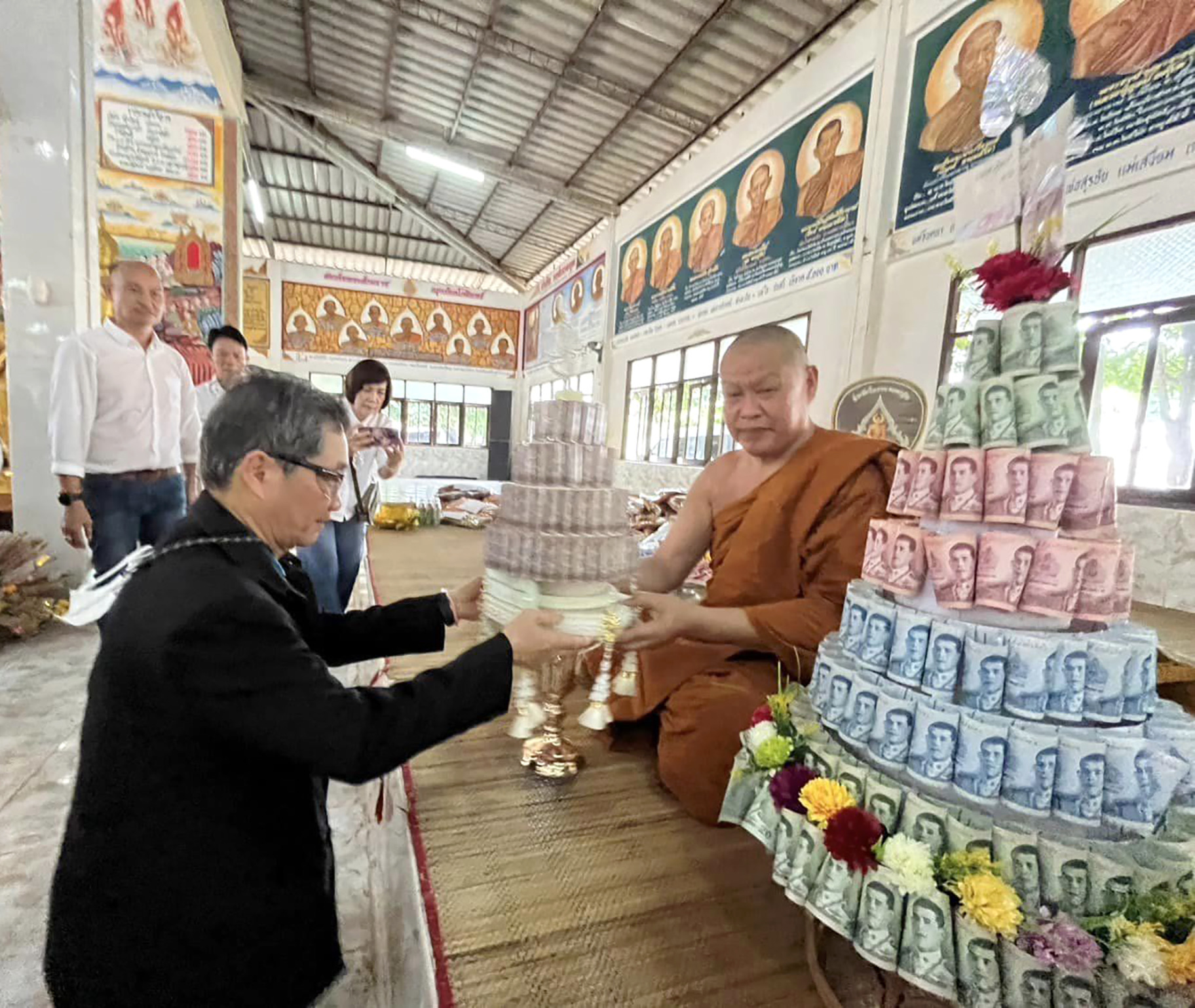 คุ้มภัยโตเกียวมารีนฯ ถวายผ้ากฐิน ณ วัดป่าศรีโพนทอง จังหวัดร้อยเอ็ด