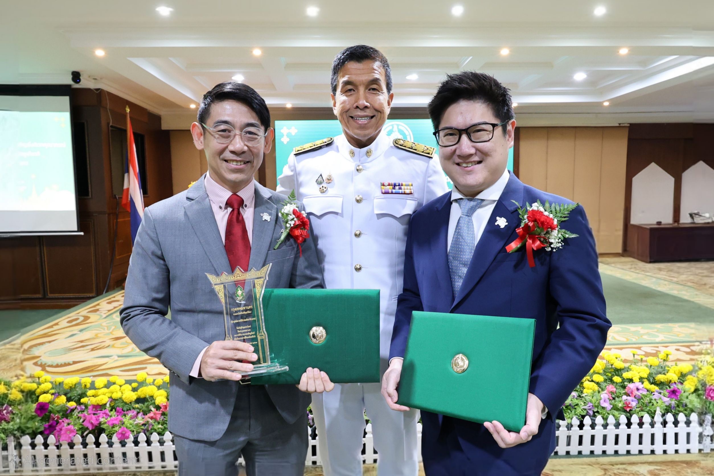 พรูเด็นเชียล ประเทศไทย รับโล่รางวัลพร้อมประกาศเกียรติคุณจากกรุงเทพมหานคร