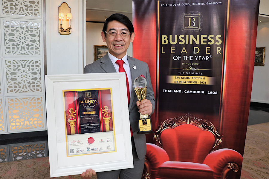 พรูเด็นเชียล ประเทศไทย คว้ารางวัล “ซีอีโอแห่งปี” จาก The Business Leader of the Year
