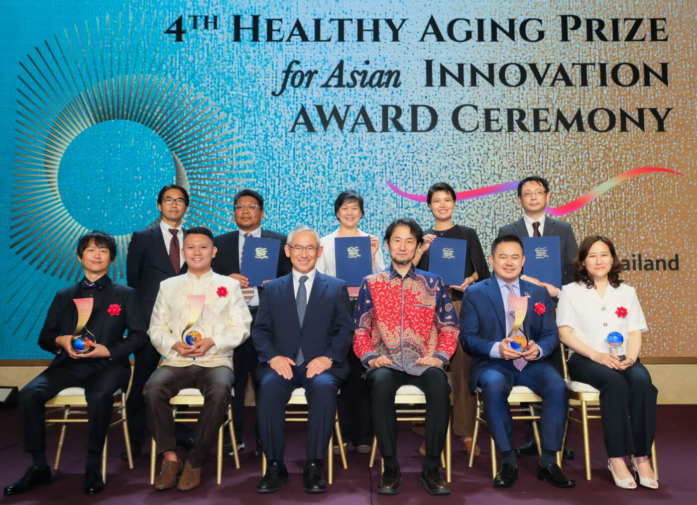 JCIE และ ERIA จัดพิธีมอบรางวัล Healthy Aging Prize for Asian Innovation (HAPI) ‘นวัตกรรมแห่งเอเชียเพื่อผู้สูงวัยสุขภาพดี ครั้งที่ 4’ ณ กรุงเทพมหานคร เป็นครั้งแรก เชิดชูความเป็นเลิศด้านเทคโนโลยีเพื่อสุขภาพและโครงการชุมชนเพื่อสังคมสูงวัยสุขภาพดี
