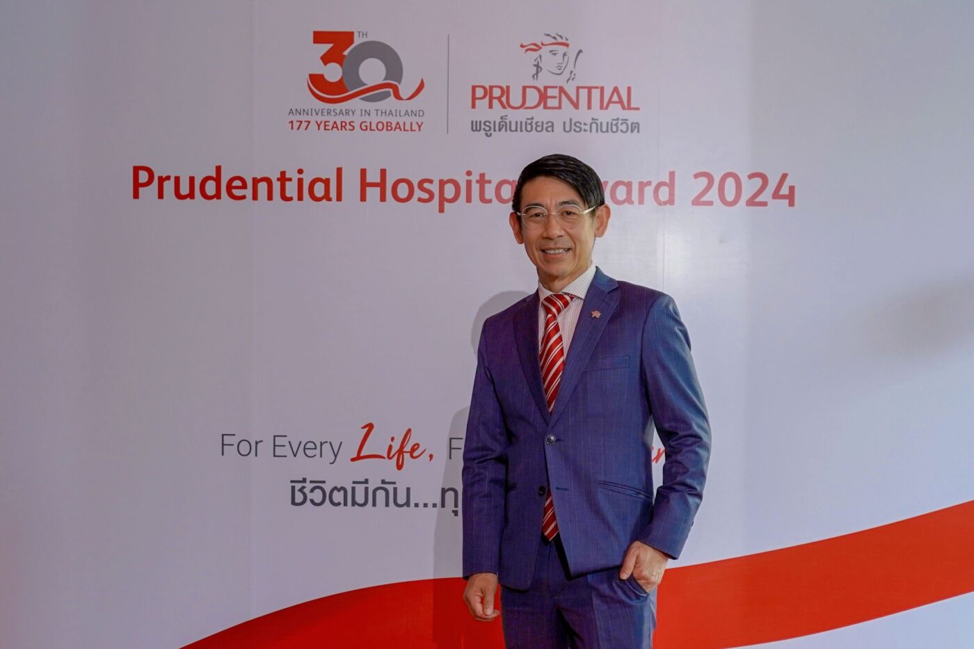 พรูเด็นเชียล ประเทศไทย จัดงานมอบรางวัล“Prudential Hospital Award 2024” เพื่อเป็นการขอบคุณสถานพยาบาลที่ให้บริการลูกค้าด้วยความเป็นเลิศ