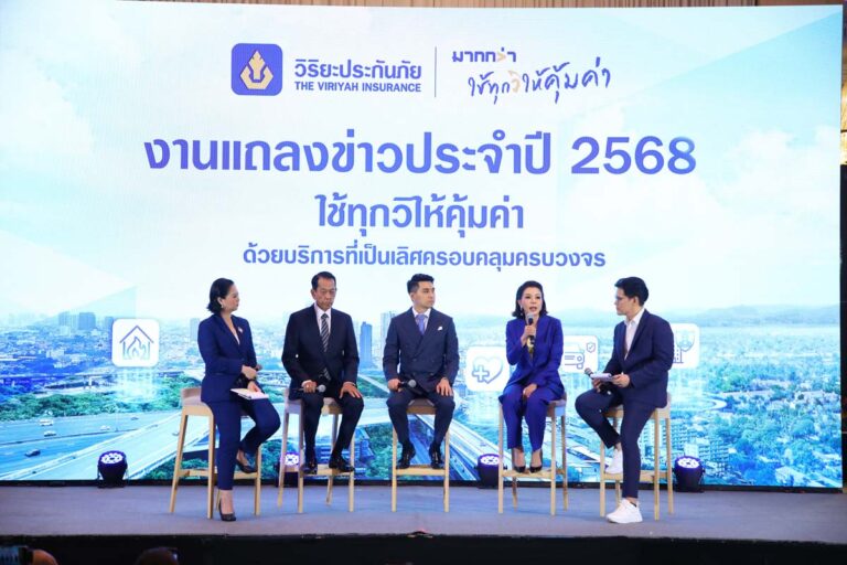 วิริยะประกันภัย ปลื้มผลงานปี 67 เบี้ยรวมกว่า 4 หมื่นล้านเผยทิศทางขับเคลื่อนกลยุทธ์ปี 68 เสริมแกร่งทุกมิติงาน“บริการ-พันธมิตรธุรกิจ-บุคลากร”