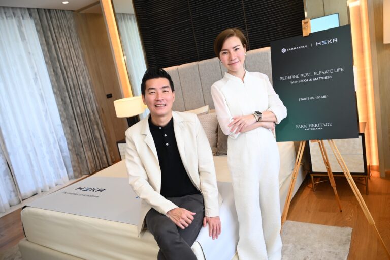“HEKA” จับมือ “สัมมากร” มอบประสบการณ์การใช้ชีวิตที่ดีให้กับลูกค้ายกระดับการพักผ่อนด้วย HEKA AI Mattressที่ล้ำหน้าด้วยนวัตกรรม AI