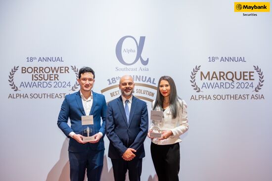 เมย์แบงก์ คว้า 3 รางวัลใหญ่ จากเวที Alpha Southeast Asia