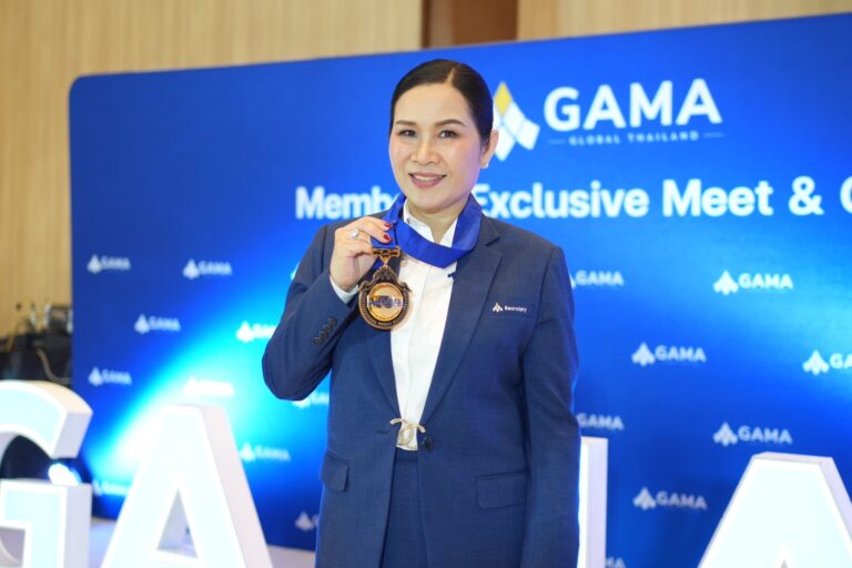 ดร.นิตยา มาแก้ว นั่งตำแหน่งนายกสมาคม GAMA Thailand วาระปี 2568 – 2570