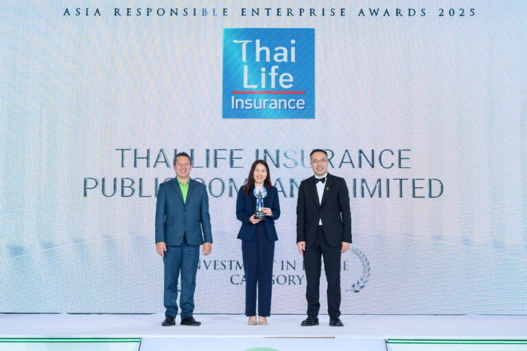 ไทยประกันชีวิต คว้ารางวัล Asia Responsible Enterprise Awards (AREA) 2025 ต่อเนื่องปีที่ 12 ตอกย้ำบริษัทแห่งความยั่งยืนระดับภูมิภาคเอเชีย