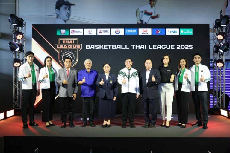 ผู้จัดการ ธ.ก.ส. ร่วมแถลงข่าวเปิดลีกบาสอาชีพ“Basketball Thai League 2025”