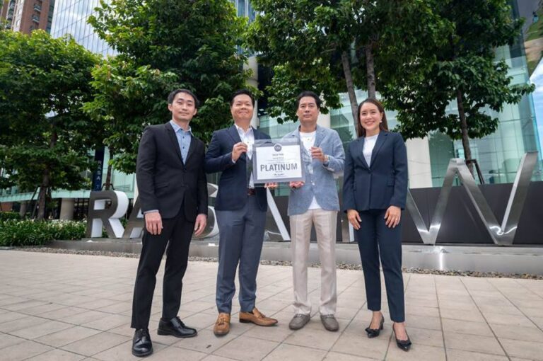 RASA TWO ร่วมกับเอสซีจี เดินหน้าอาคารสำนักงานยั่งยืนแห่งอนาคตผ่านการรับรองมาตรฐาน LEED เวอร์ชันล่าสุด v4.1 O+M ระดับ Platinum เพื่อยืนยันความมุ่งมั่นสู่ความยั่งยืน