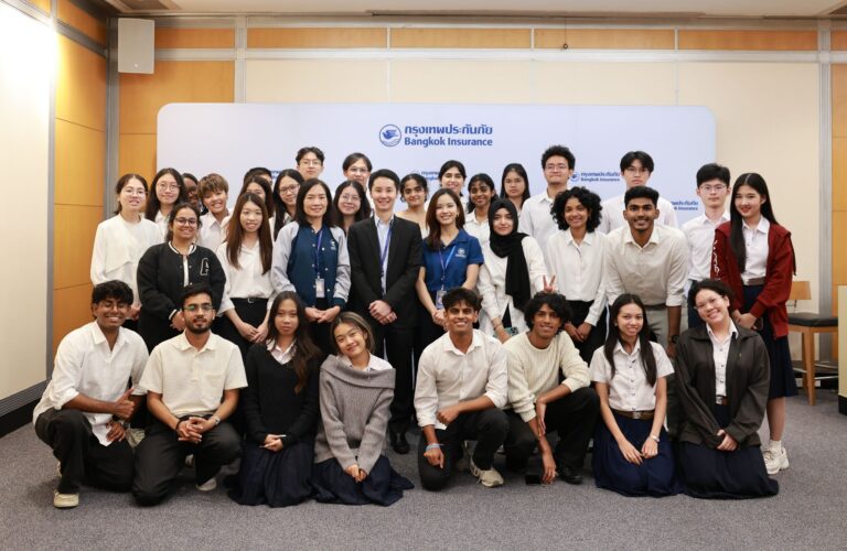กรุงเทพประกันภัยเปิดบ้านต้อนรับนิสิตจุฬาฯ และนักศึกษานานาชาติจาก Hong Kong University of Science and Technology ศึกษาดูงานธุรกิจประกันภัย