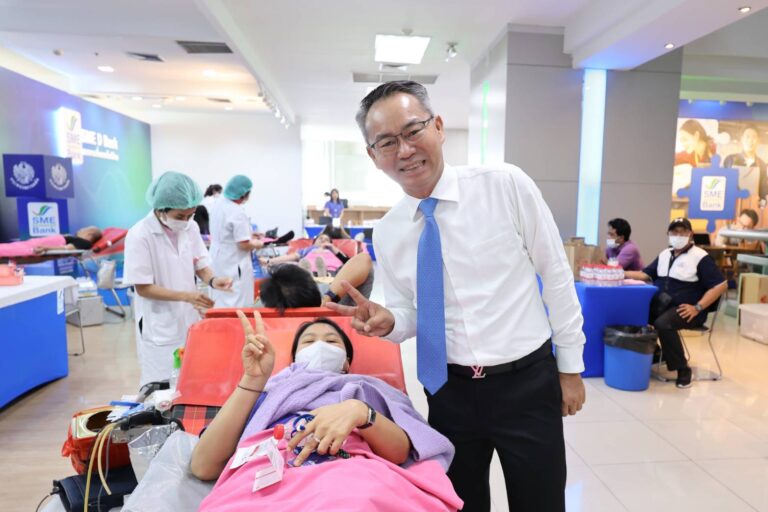 SME D Bank จับมือ สภากาชาดไทย เปิดรับบริจาคโลหิต ส่งต่อชีวิตเพื่อนมนุษย์ ถวายเป็นพระราชกุศลแด่สมเด็จพระบรมราชชนนีพันปีหลวง 12 สิงหาคม 2568