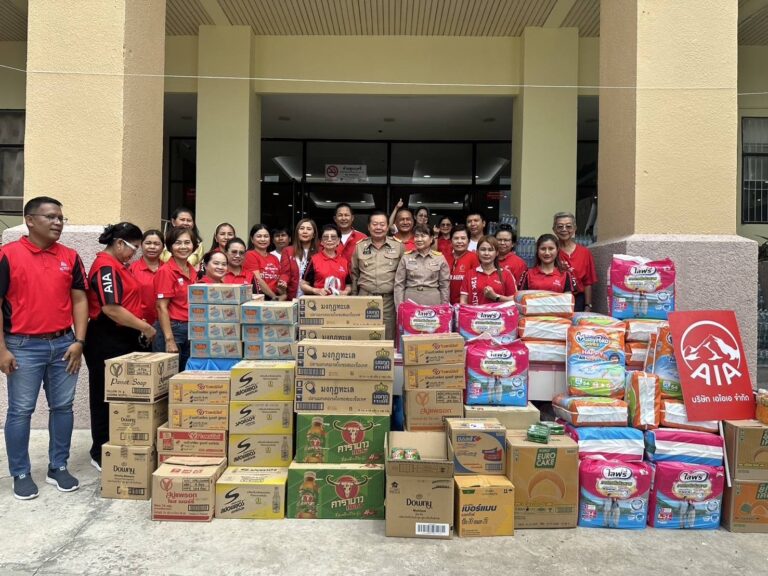 เอไอเอ มอบถุงยังชีพ จำนวน 2,000 ถุง เพื่อส่งต่อความช่วยเหลือแก่ประชาชนและทหารที่ได้รับผลกระทบจากสถานการณ์ชายแดนไทย-กัมพูชา