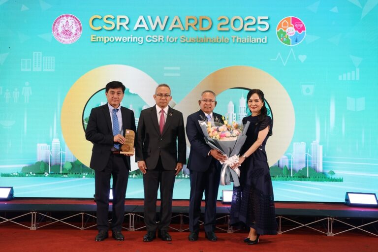 หนึ่งเดียวของธุรกิจประกันภัย “ฟอลคอนประกันภัย” คว้ารางวัล “CSR Award 2025” จาก กระทรวงการพัฒนาสังคมและความมั่นคงของมนุษย์ (พม.)