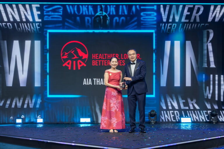 เอไอเอ ประเทศไทย คว้ารางวัล HR Asia Best Companies to Work for in Asia 2025 เป็นปีที่ 4 กับบทพิสูจน์ความเป็นเลิศด้านวัฒนธรรมองค์กรด้วยการดูแลสุขภาวะพนักงานรอบด้าน และแนวคิด Inclusive Workplace