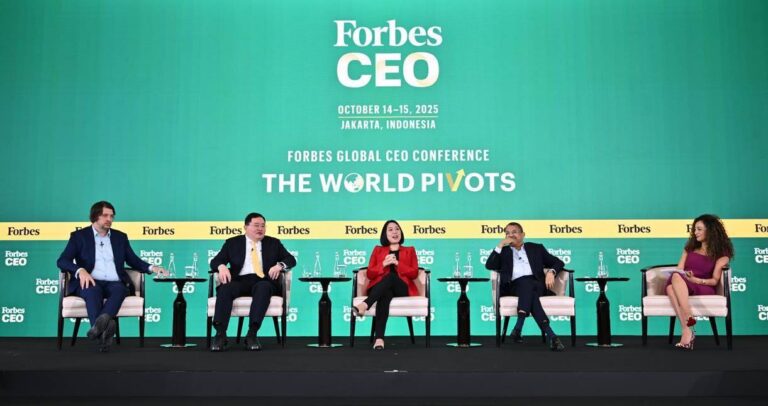 SCG ร่วมเวที Forbes Global CEO Conference 2025แลกเปลี่ยนแนวคิด Inclusive Green Growth ผสาน AI และเทคโนโลยีสร้างการเติบโตที่ยั่งยืนและแข่งขันได้