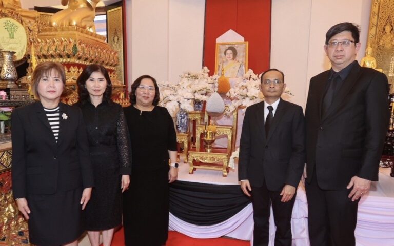 ออมสิน ร่วมเป็นเจ้าภาพประกอบพิธีบำเพ็ญกุศล สมเด็จพระนางเจ้าสิริกิติ์ พระบรมราชินีนาถ พระบรมราชชนนีพันปีหลวง
