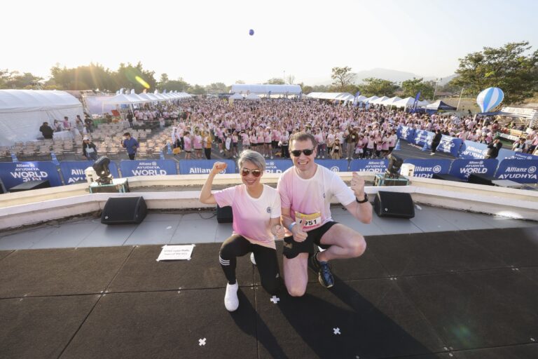 อลิอันซ์ อยุธยา จัดงานวิ่งรับลมหนาว อลิอันซ์ อยุธยา เวิลด์ รัน ไทยแลนด์ ซีรี่ย์ 2025 พิชิตเส้นทางสันเขื่อนขุนด่านฯ แลนด์มาร์กแห่งนครนายก