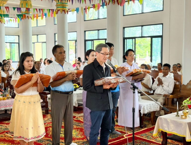 คุ้มภัยโตเกียวมารีนฯ ร่วมทอดกฐินประจำปี ณ วัดปรางหมู่นอก จังหวัดพัทลุง