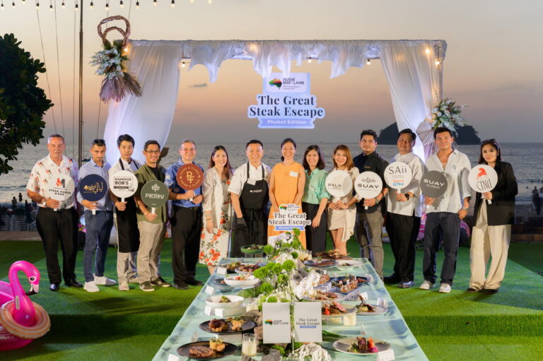 Meat & Livestock Australia (MLA) จับมือ 10 ร้านอาหารชั้นนำในจังหวัดภูเก็ตจัดแคมเปญพิเศษ “The Great Steak Escape Phuket Edition”ชูเสน่ห์เนื้อวัวและเนื้อแกะออสเตรเลียระดับพรีเมียมยกระดับศักยภาพ Food Tourism ไทยสู่เวทีโลก