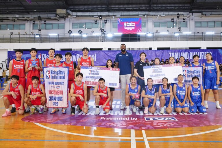 TOA ฉลองความสำเร็จศึกบาสระดับโลก ‘NBA Rising Stars Invitational’ ดึง DeAndre Jordan ร่วมสร้างปรากฏการณ์ครั้งแรกในไทย ส่งทีมแชมป์เยาวชนไทยลุยแมตช์ใหญ่ที่สิงคโปร์