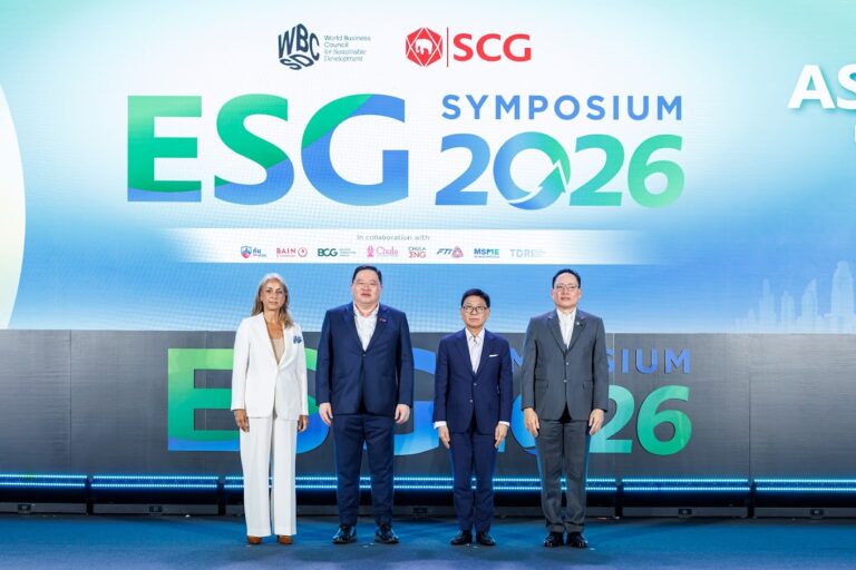 ESG Symposium 2026 ชู “ASEAN in Action” ผนึกพลังผู้นำระดับโลก-อาเซียนเร่ง Inclusive Green Transition สู่ภูมิภาคที่แข่งขันได้และยั่งยืน