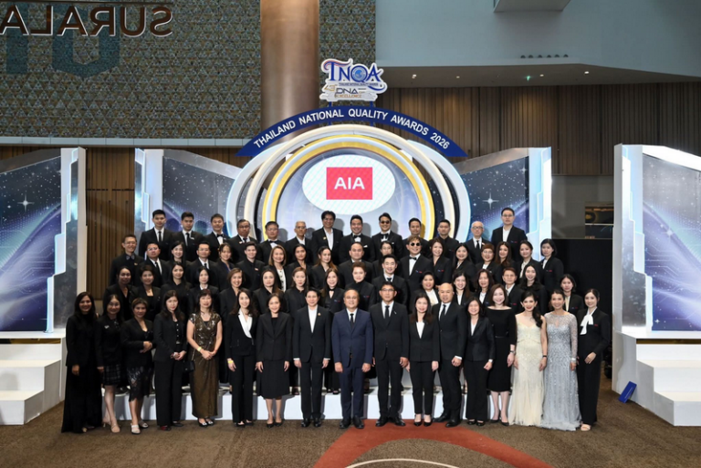 เอไอเอ ประเทศไทย รักษาแชมป์อันดับ 1 รางวัลตัวแทนคุณภาพดีเด่นแห่งชาติ ครั้งที่ 43 (43rd TNQA) ติดต่อกันเป็นปีที่ 19