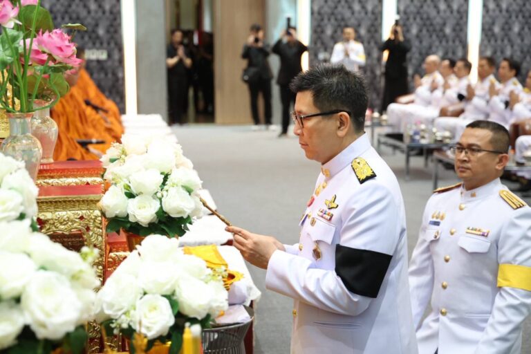 ธ.ก.ส. ร่วมพิธีบำเพ็ญกุศลสตมวาร กระทรวงการคลัง เพื่อถวายเป็นพระกุศล แด่สมเด็จพระเจ้าลูกเธอ เจ้าฟ้าพัชรกิติยาภา นเรนทิราเทพยวดี กรมหลวงราชสาริณีสิริพัชร มหาวัชรราชธิดา